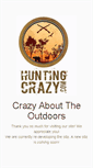 Mobile Screenshot of huntingcrazy.com